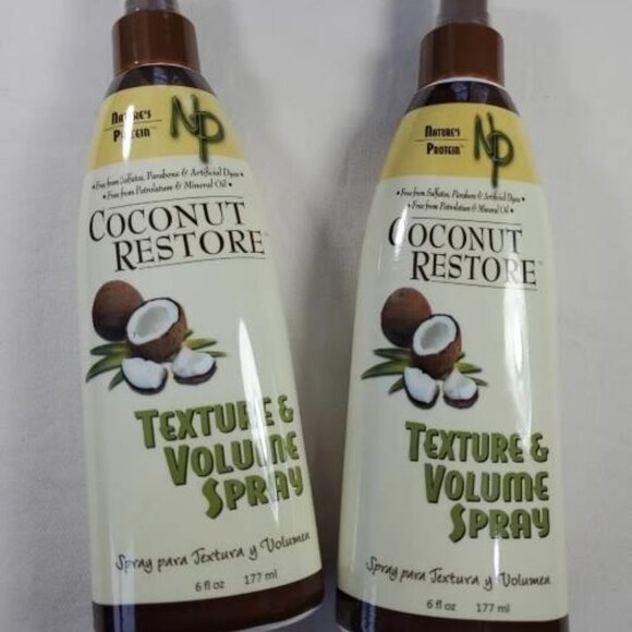 Nature's Protein Coconut Restore Cashmere Hair Softening Tonic 6 oz 2 PACK NEW - Picture 1 of 1